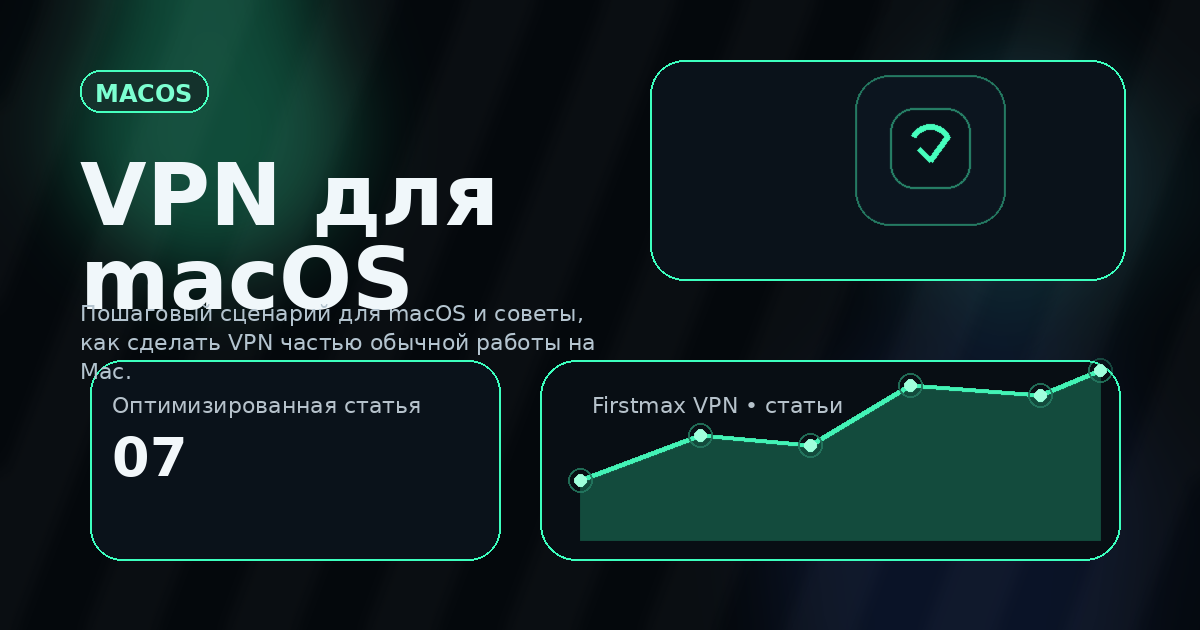 VPN для macOS: как выбрать и подключить без лишних действий