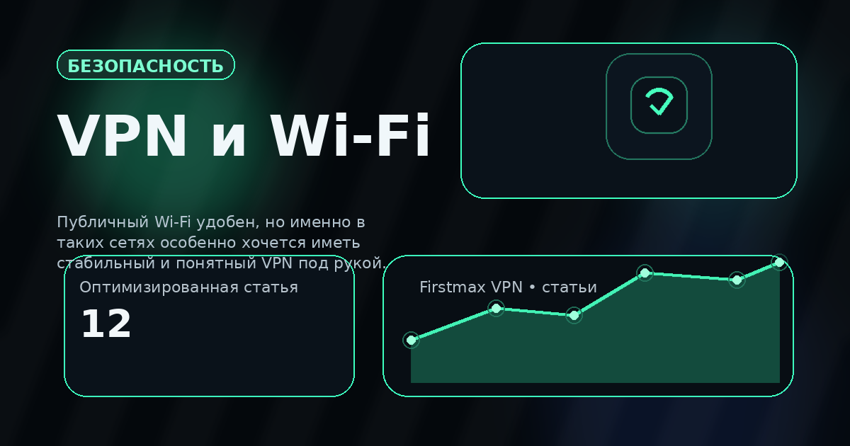 Зачем нужен VPN в общественном Wi‑Fi: кафе, аэропорт, отель, коворкинг